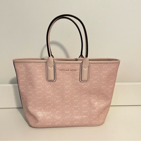 Michael Kors Pink Tote Handbag - Picture 2 of 8